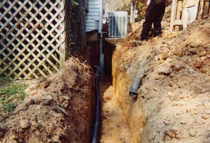 Below Channel Drain